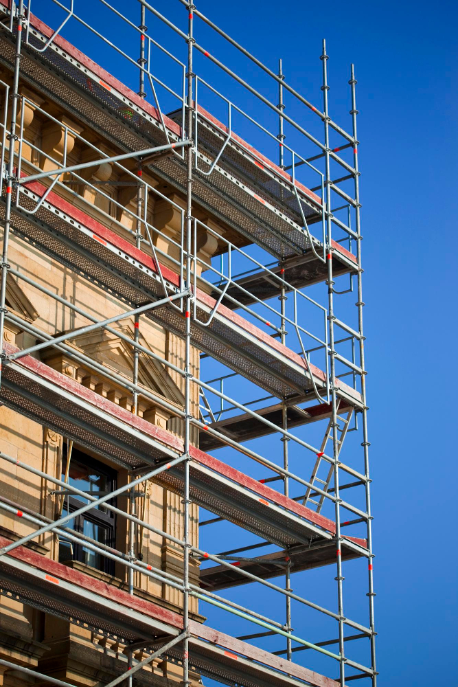 scaffolding-restoration-site